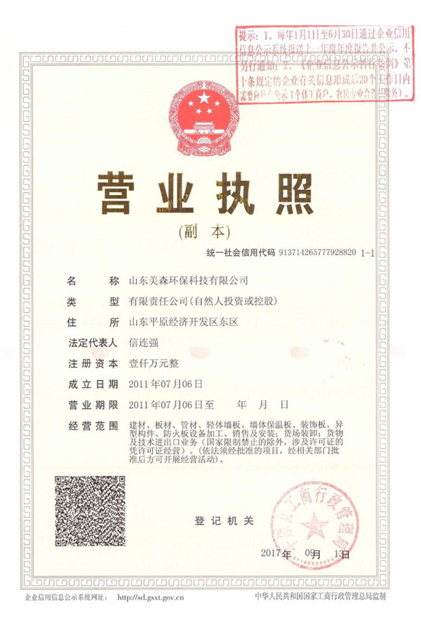 Company License 